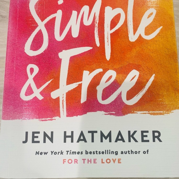 Simple and Free: Guided Journal Book by Jen Hatmaker - Picture 7 of 11
